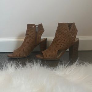 Circus by Sam Edelman Peep-toe ankle booties.